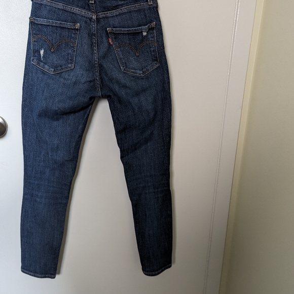 Levi's 721 ripped highrise skinny jeans - Picture 2 of 2